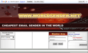 Worldsender.net thumbnail