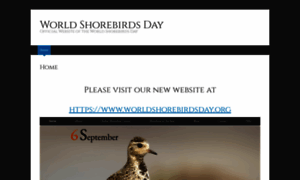 Worldshorebirdsday.wordpress.com thumbnail