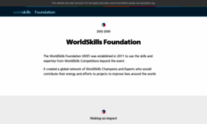 Worldskillsfoundation.org thumbnail