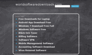 Worldsoftwaredownloads.com thumbnail