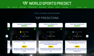 Worldsportspredict.com thumbnail