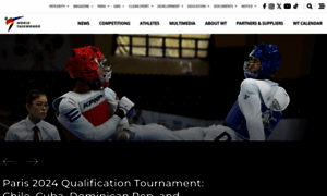 Worldtaekwondofederation.net thumbnail