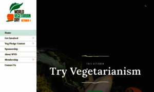 Worldvegetarianday.org thumbnail