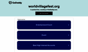 Worldvillagefest.org thumbnail