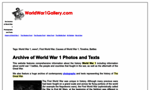 Worldwar1gallery.com thumbnail