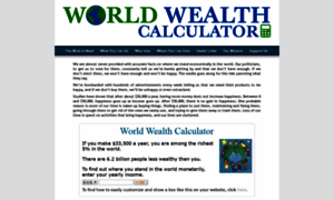 Worldwealthcalculator.org thumbnail