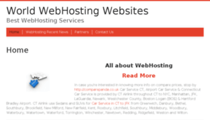 Worldwebhostingwebsites.com thumbnail