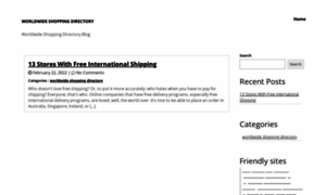 Worldwide-shopping-directory.com thumbnail