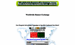Worldwidebannerexchange.com thumbnail
