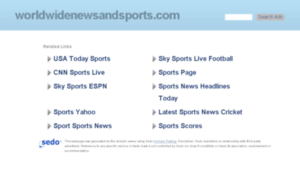 Worldwidenewsandsports.com thumbnail