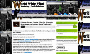 Worldwidevitalpr.wordpress.com thumbnail
