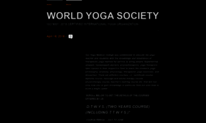 Worldyogasociety.wordpress.com thumbnail