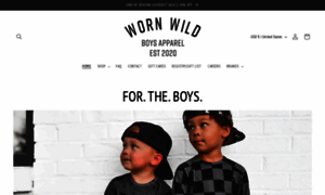 Wornwildboysapparel.com thumbnail