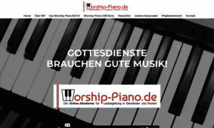 Worship-piano.de thumbnail