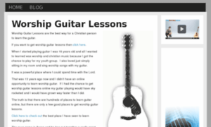 Worshipguitarlessons.org thumbnail