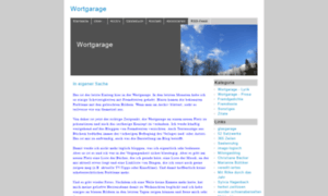 Wortgarage.myblog.de thumbnail