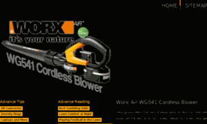 Worx-air-cordless-blower.com thumbnail