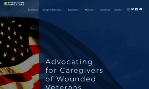 Woundedveteranfamilycare.org thumbnail