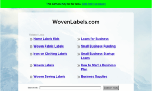 Wovenlabels.com thumbnail