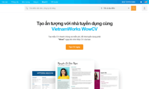 Wowcv.vietnamworks.com thumbnail