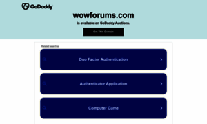 Wowforums.com thumbnail