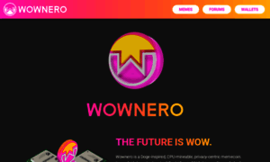Wownero.net thumbnail