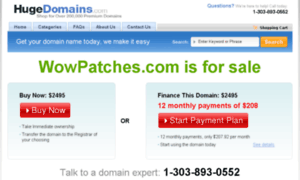 Wowpatches.com thumbnail