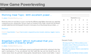 Wowpowerlevel.org thumbnail