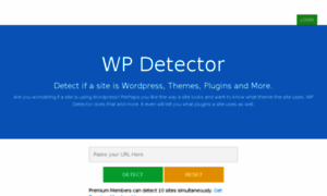 Wp-detector.com thumbnail