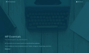 Wp-essentials.net thumbnail