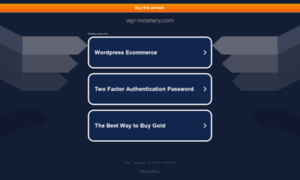 Wp-mastery.com thumbnail