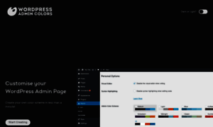 Wpadmincolors.com thumbnail