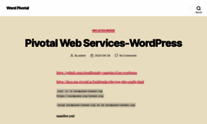 Wpclear.cfapps.io thumbnail