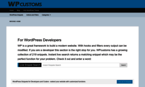Wpcustoms.net thumbnail