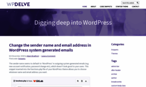 Wpdelve.com thumbnail