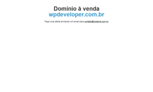 Wpdeveloper.com.br thumbnail