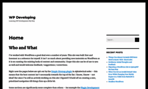 Wpdeveloping.com thumbnail