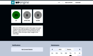 Wpenginestatus.com thumbnail