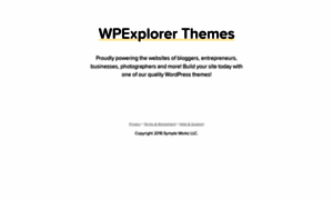 Wpexplorer-themes.com thumbnail