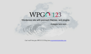 Wpgo123.com thumbnail