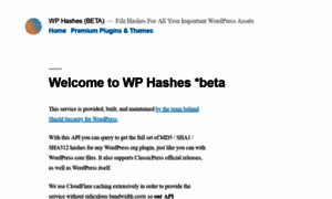 Wphashes.com thumbnail