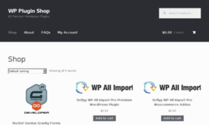 Wppluginshop.net thumbnail