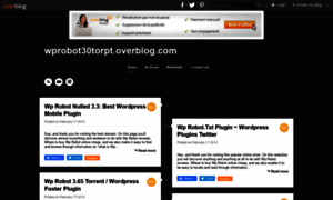 Wprobot30torpt.overblog.com thumbnail