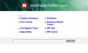 Wpshapeshifter.com thumbnail