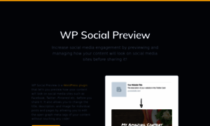 Wpsocialpreview.com thumbnail