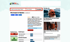 Wpstatus.in.cutestat.com thumbnail