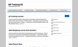 Wptrainingkit.co thumbnail