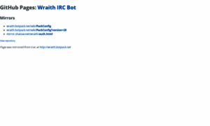 Wraith.botpack.net thumbnail