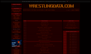 Wrestlingdata.com thumbnail