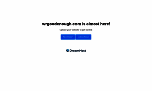 Wrgoodenough.com thumbnail
